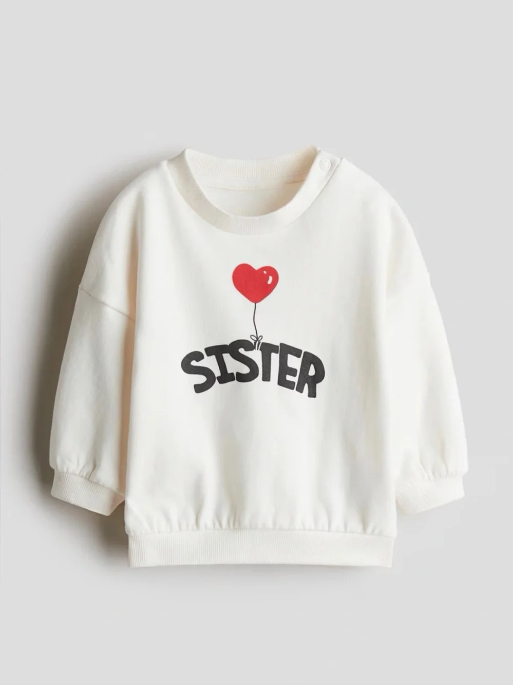 “Sister” sweatshirt | Size 1.5 - 2Y